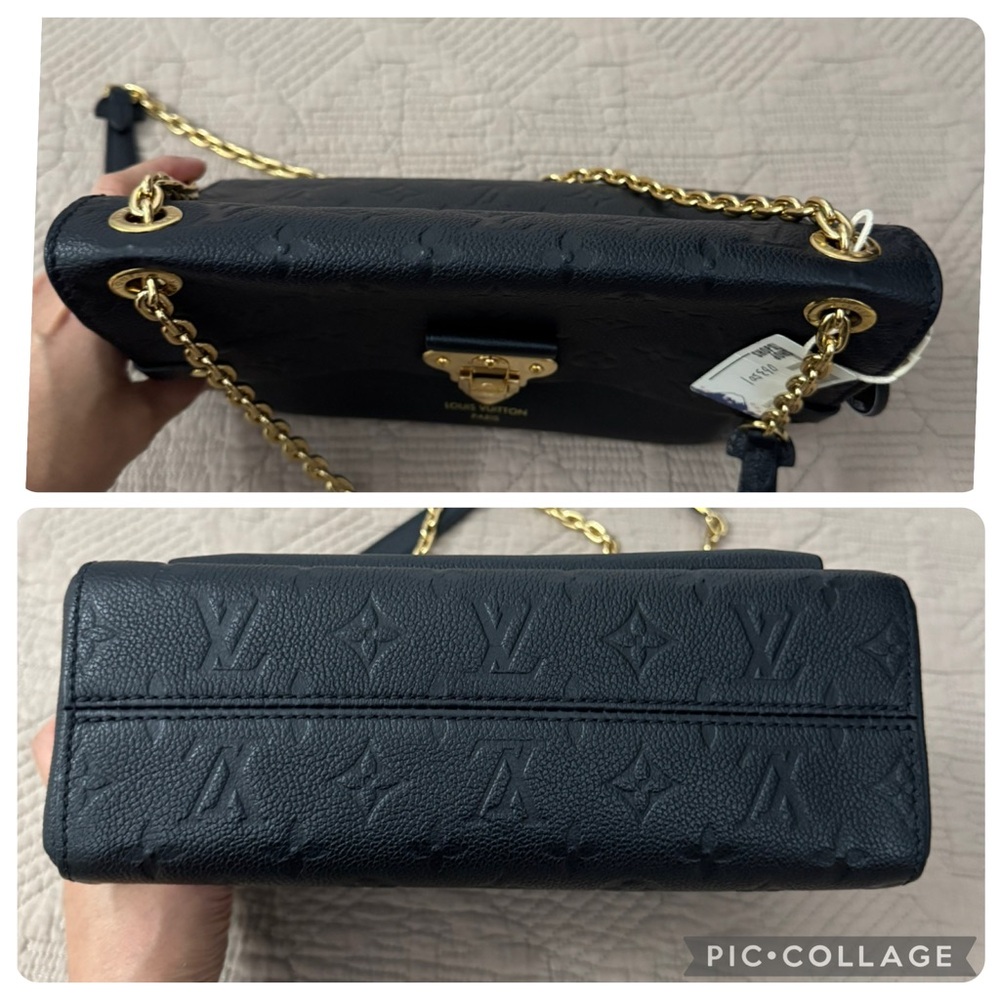 Louis Vuitton Vavin PM black shoulder crossbody bag golden hardware - Picture 8 of 17